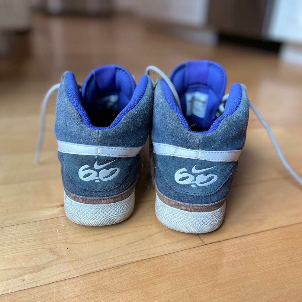 RARE Nike 6.0 Sneakers - Slate Blue / Purple Tops - Picture 3 of 9